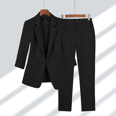 Karoline Blazer und Hosen Set