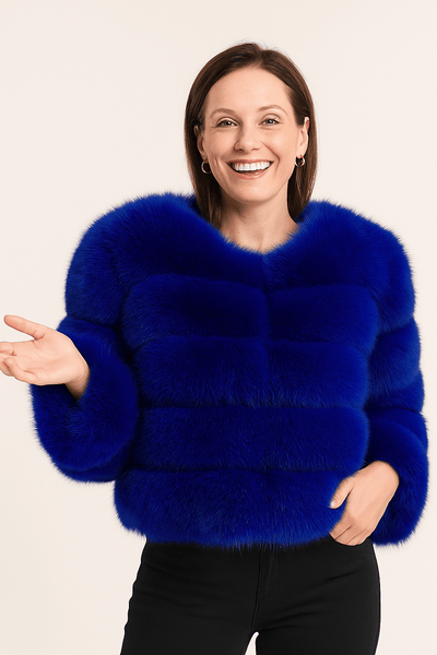 Kirsten Kunstfelljacke Flauschig Kurz
