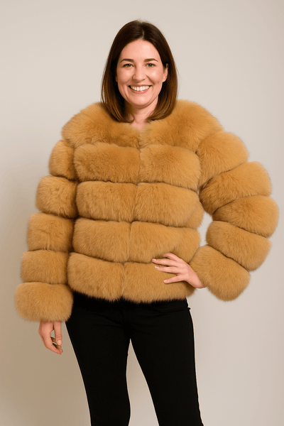 Kirsten Kunstfelljacke Flauschig Kurz