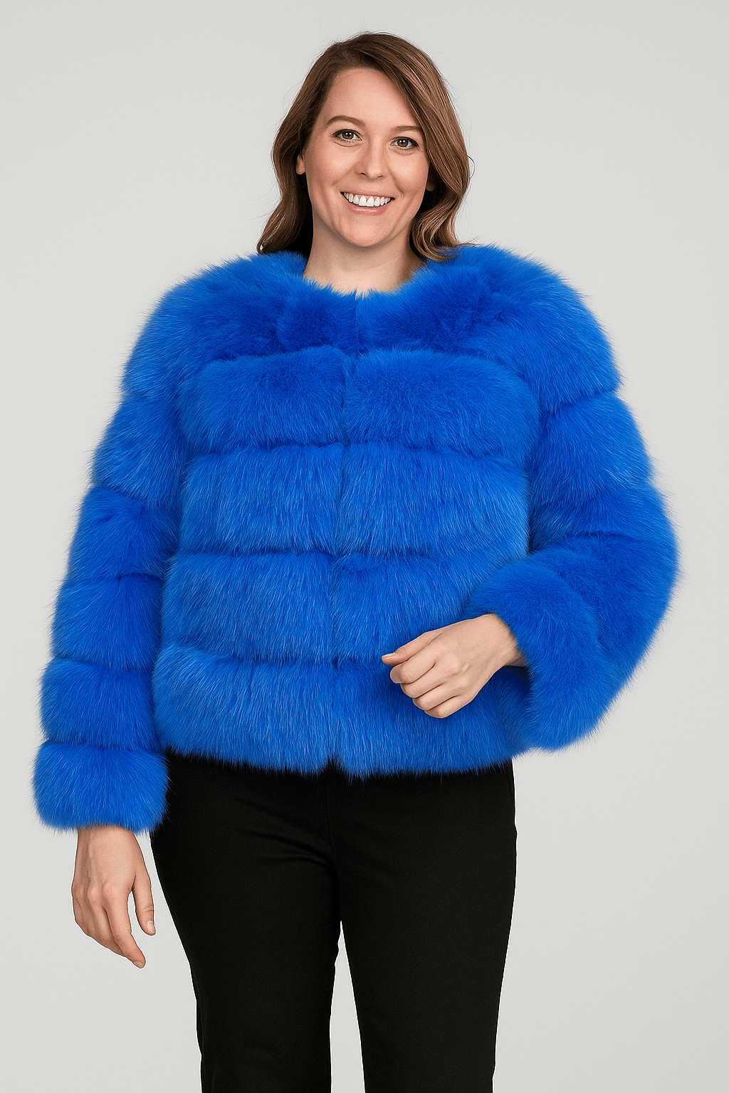Kirsten Kunstfelljacke Flauschig Kurz