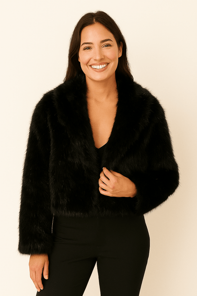Lara  Kunstfelljacke Kurz