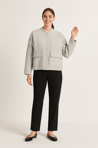 Lilli Strukturjacke mit Taschen