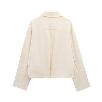 Linsey Jacke mit Reißverschluss und Kragen
