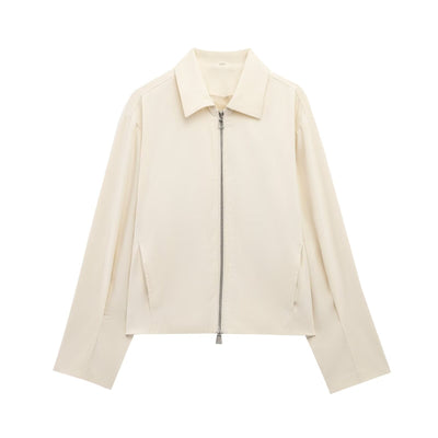 Linsey Jacke mit Reißverschluss und Kragen