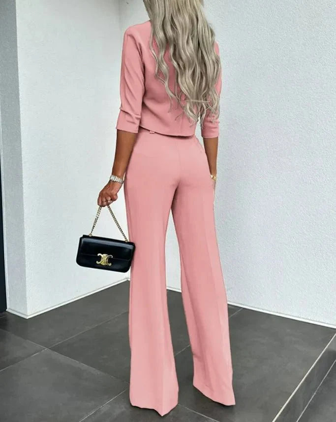 Merida Cropped Oberteil und Hose Set