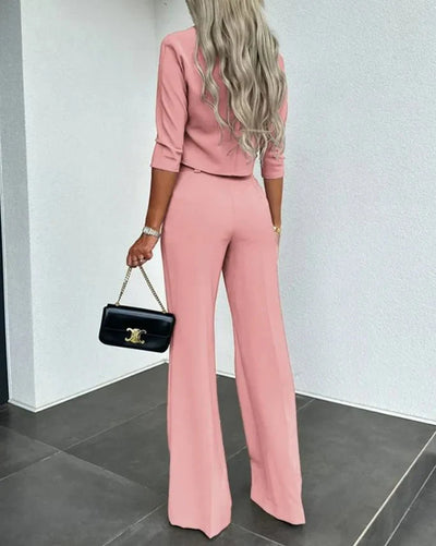 Merida Cropped Oberteil und Hose Set