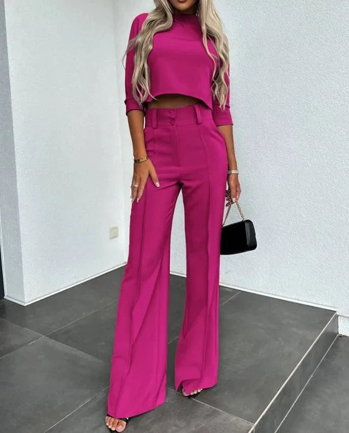 Merida Cropped Oberteil und Hose Set