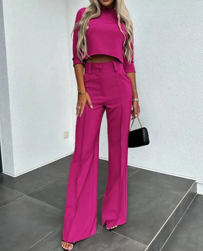 Merida Cropped Oberteil und Hose Set