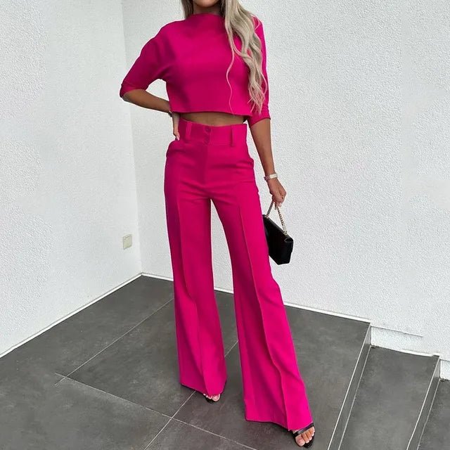 Merida Cropped Oberteil und Hose Set