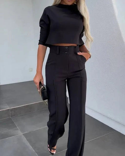 Merida Cropped Oberteil und Hose Set