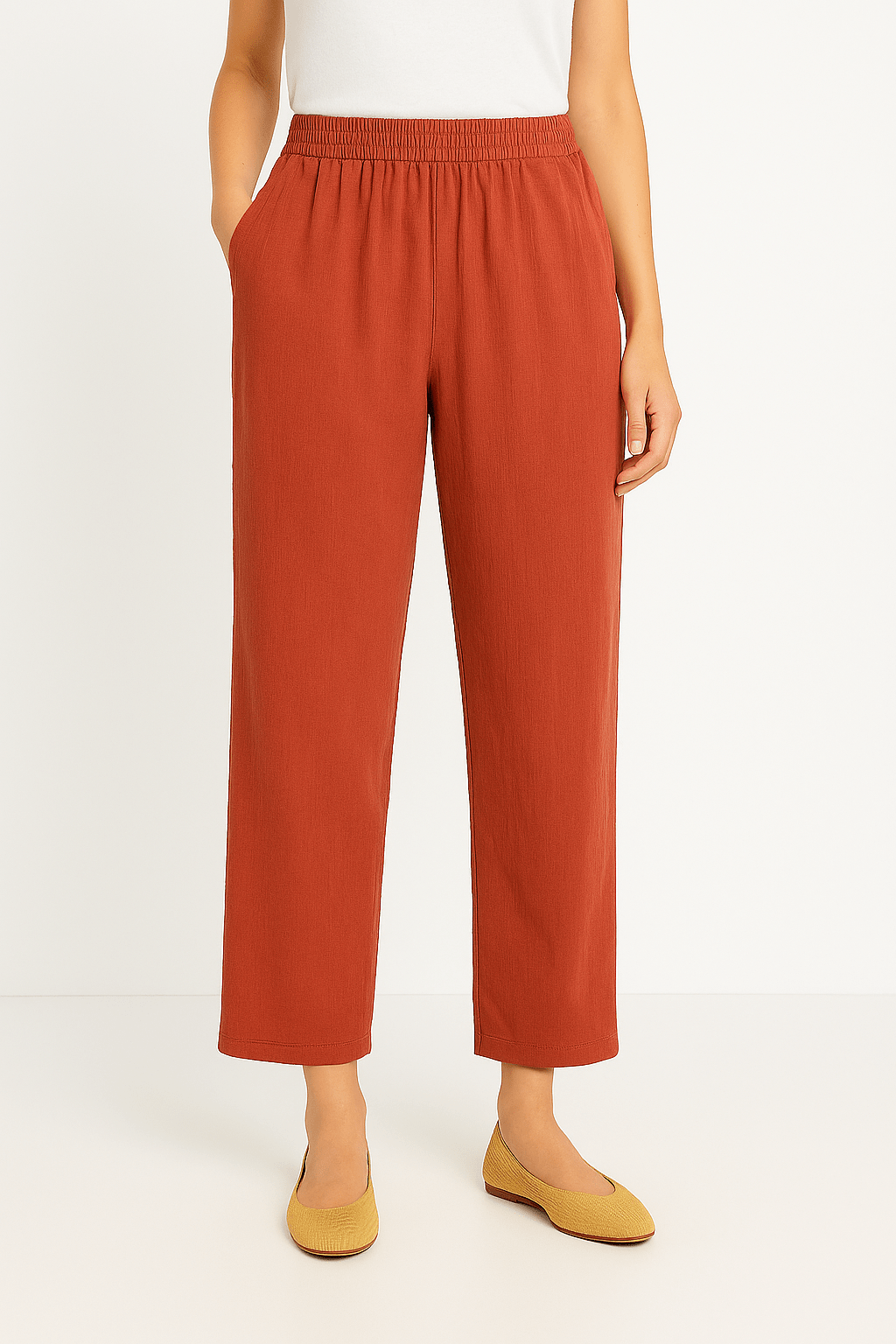Odette Hose mit elastischem Bund