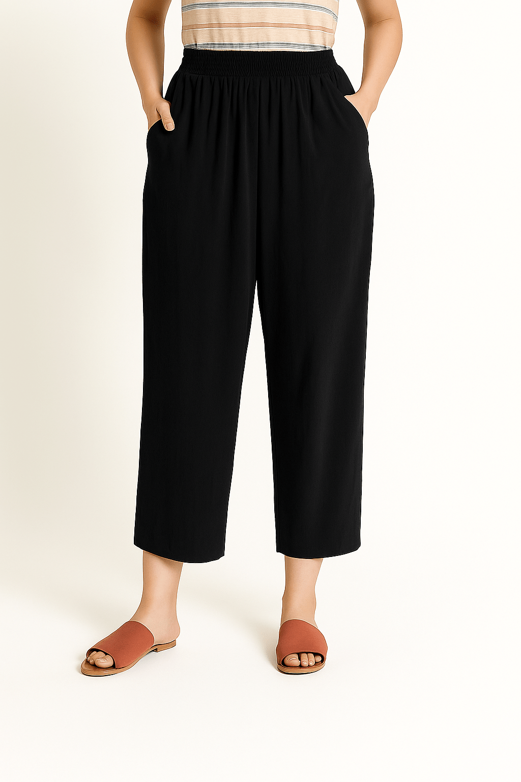 Odette Hose mit elastischem Bund