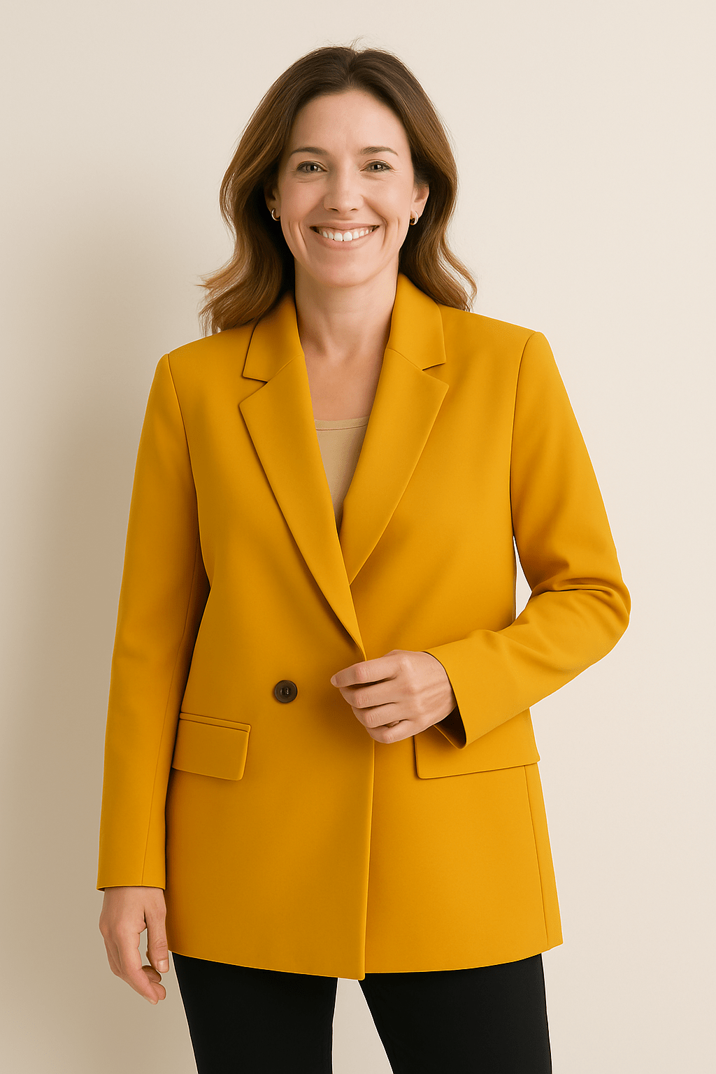 Sarina Blazer mit Knopfleiste