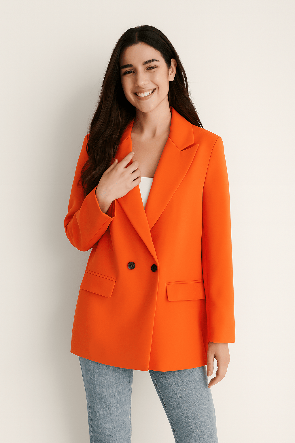 Sarina Blazer mit Knopfleiste