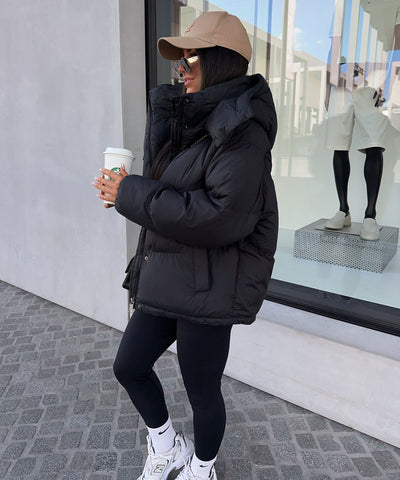Pufferjacke Fina Schwarz